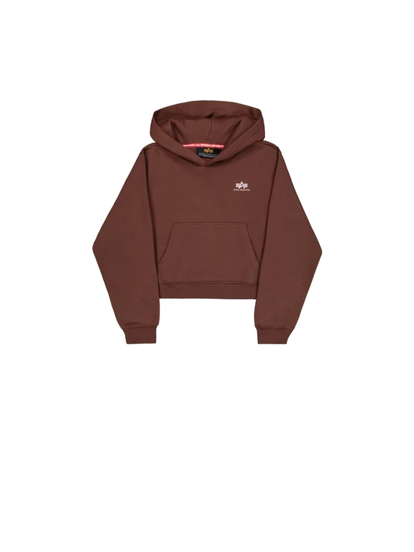Alpha Industries Women's Basic SL Hoodie, Powder Brown, L