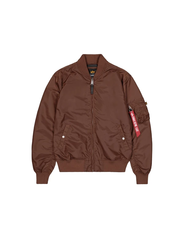 Alpha Industries Men's MA-1 TT Light Bomber Jacket, Powder Brown, 3XL