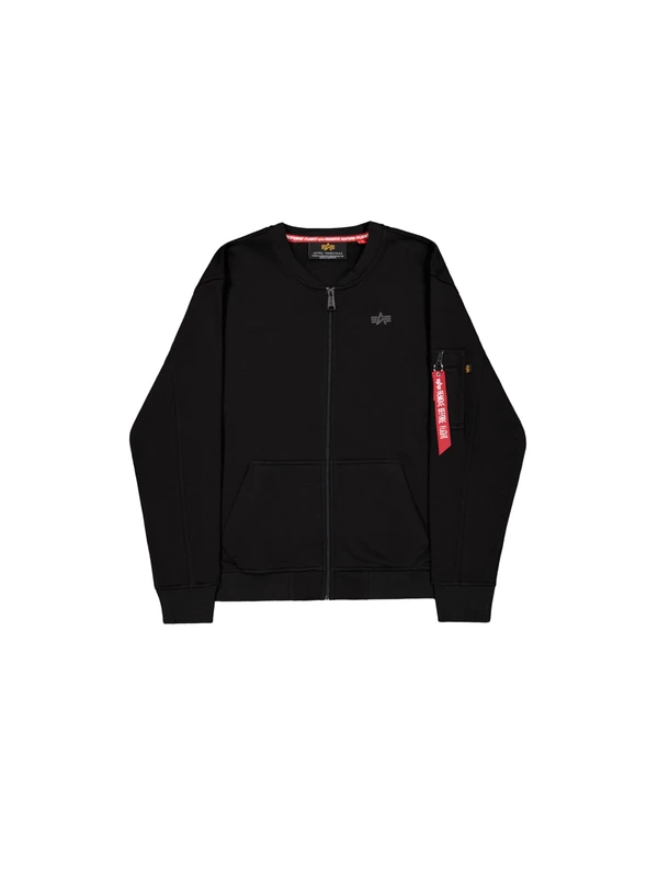 Alpha Industries Men's Basic SL Bomber Jacket, Black, 3XL