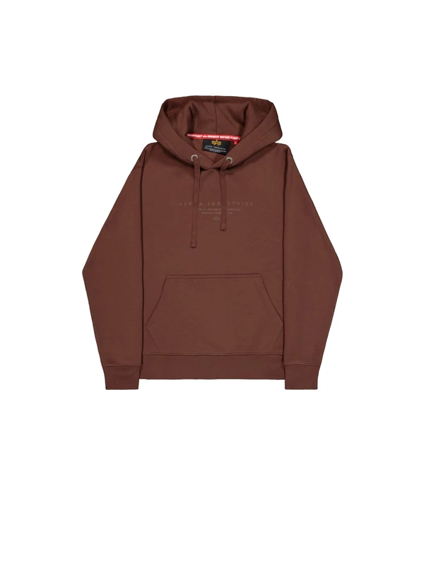 Alpha Industries Men's DTM Alpha Hoodie, Powder Brown, S