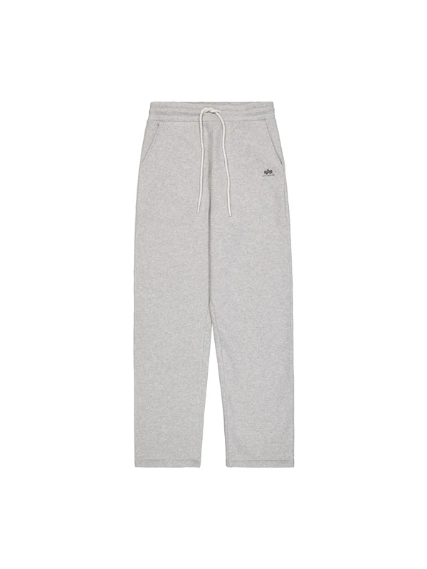 Alpha Industries Men's Basic Straight Leg SL Jogger, Grey Heather, L