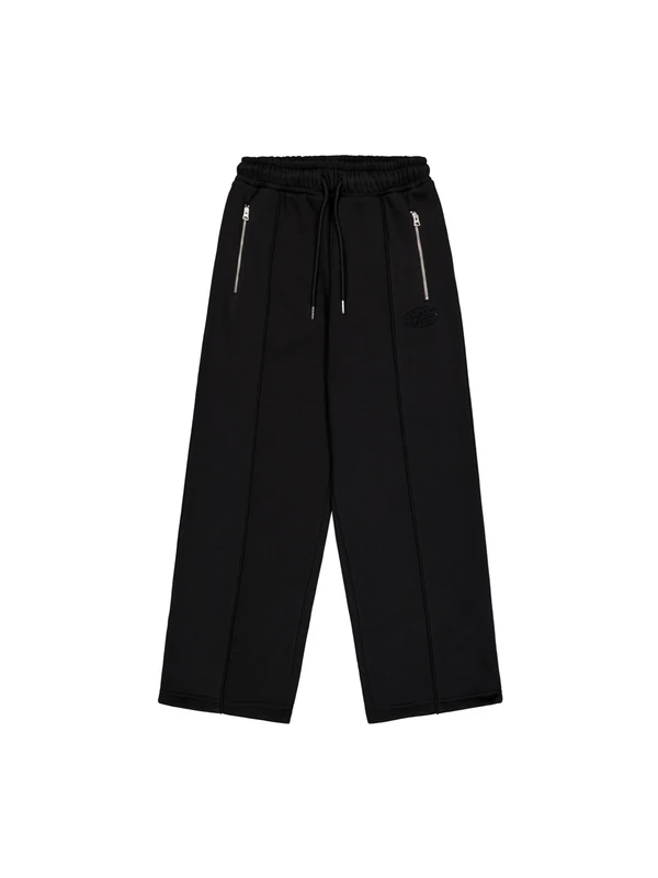 Alpha Industries Women's Rhinestone World Logo Jogger, Black, XS - Image 1