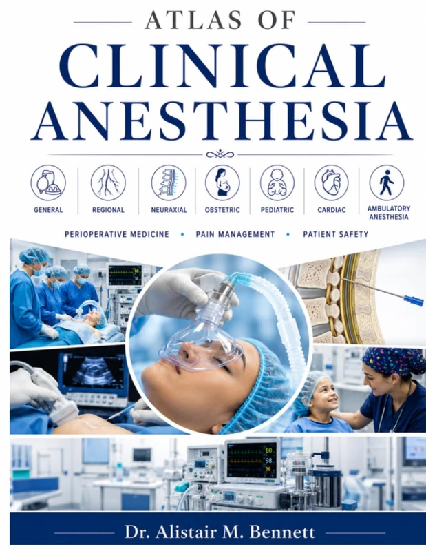 ATLAS OF CLINICAL ANESTHESIA: The Definitive Reference in General, Regional, Neuraxial, Obstetric, Pediatric, Cardiac, and Ambulatory Anesthesia — ... Medicine, Pain Management, and Patient Safety - Image 1
