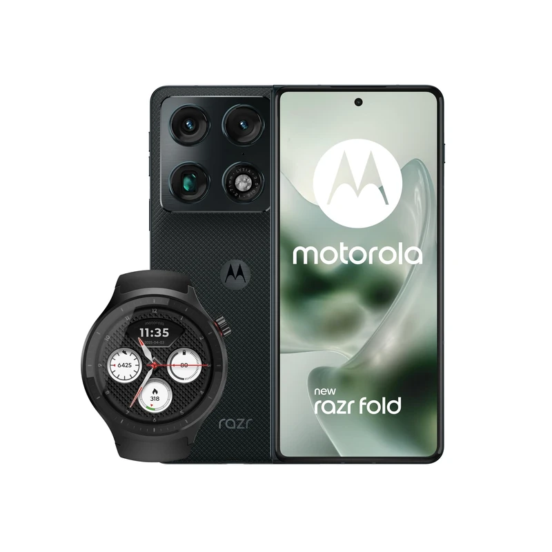Motorola Razr70 Fold BLACKEND BLUE 16GB 512GB with Co2 offset with moto watch