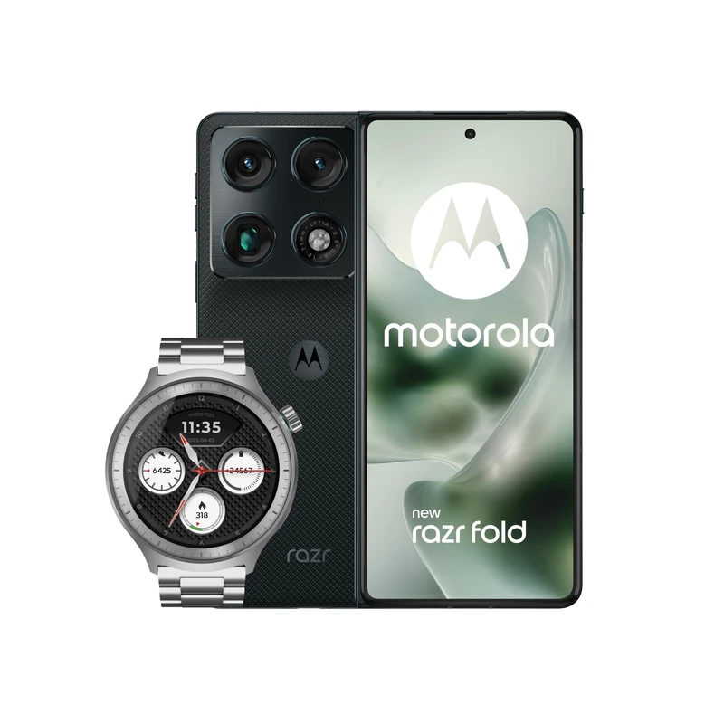 Motorola Razr70 Fold BLACKEND BLUE 16GB 512GB with Co2 offset with moto watch premium