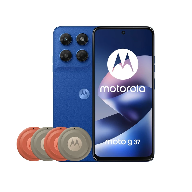 Motorola G37 NAUTICAL BLUE 4GB 128GB with Co2 offset with moto tag 4 pack