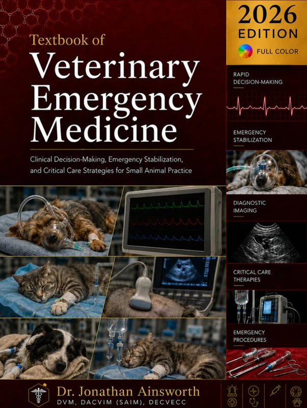 Textbook of Veterinary Emergency Medicine: Clinical Decision-Making, Emergency Stabilization, and Critical Care Strategies for Small Animal Practice ... Veterinary Clinical Medicine Library)