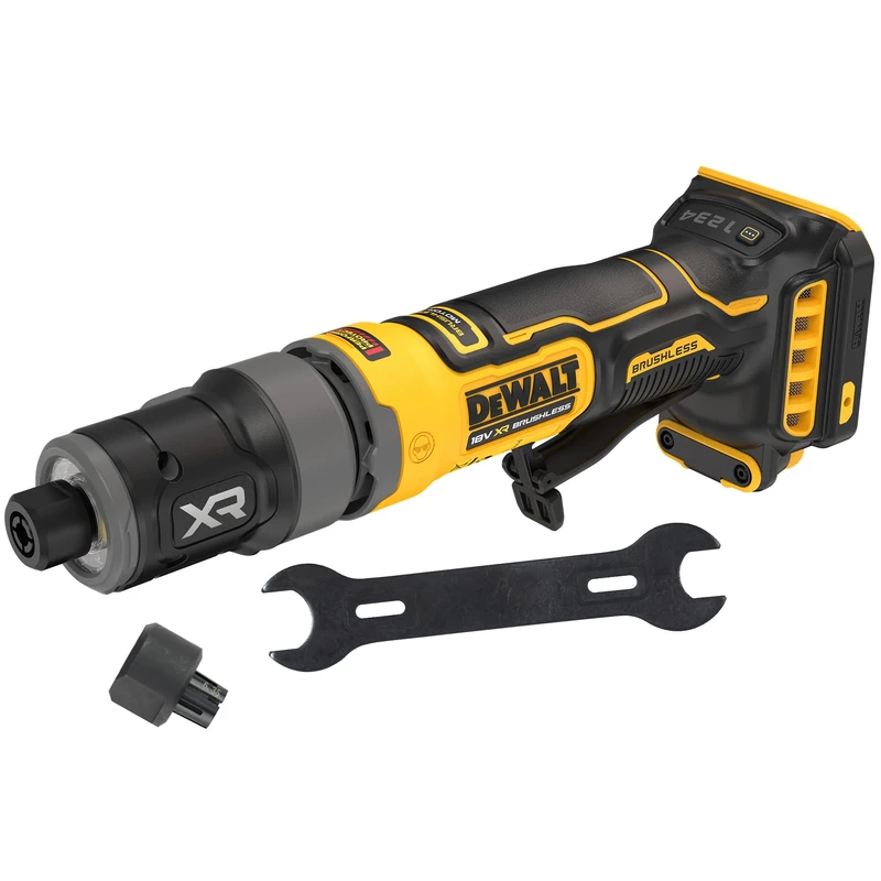 DEWALT 18V XR Brushless Compact Inline Die Grinder,Tool Only, DCG420N-XJ