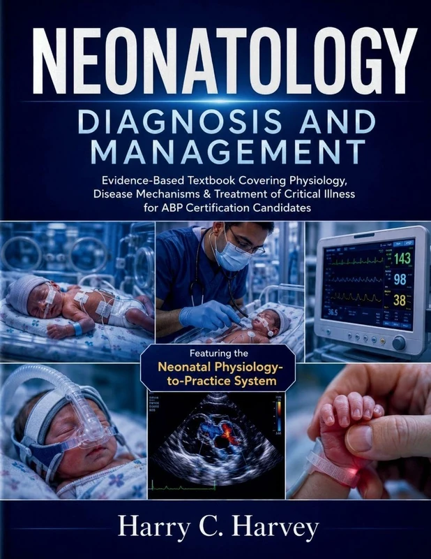 Neonatology Diagnosis and Management: Evidence-Based Textbook Covering Physiology, Disease Mechanisms & Treatment of Critical Illness for ABP Certification Candidates - Image 1
