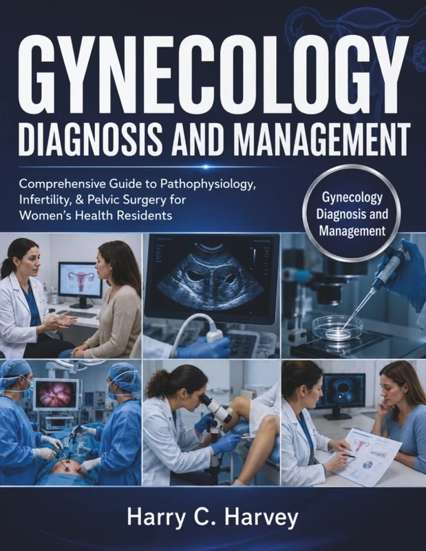 Gynecology Diagnosis and Management: Comprehensive Guide to Pathophysiology, Infertility, & Pelvic Surgery for Women's Health Residents - Image 1