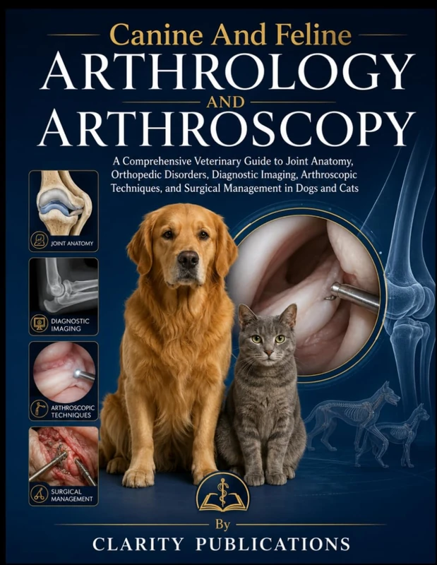 Canine And Feline Arthrology And Arthroscopy: A Comprehensive Veterinary Guide to Joint Anatomy, Orthopedic Disorders, Diagnostic Imaging, ... and Surgical Management in Dogs and Cats