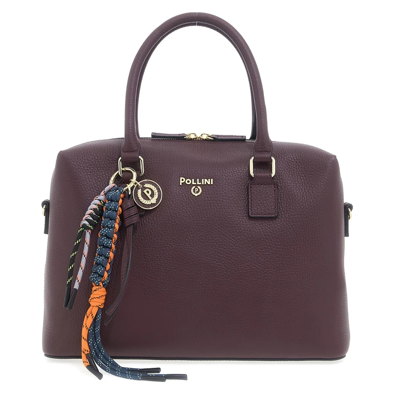 Pollini HANDBAG WITH SOFT GRAINED LEATHER STRAP - Image 1