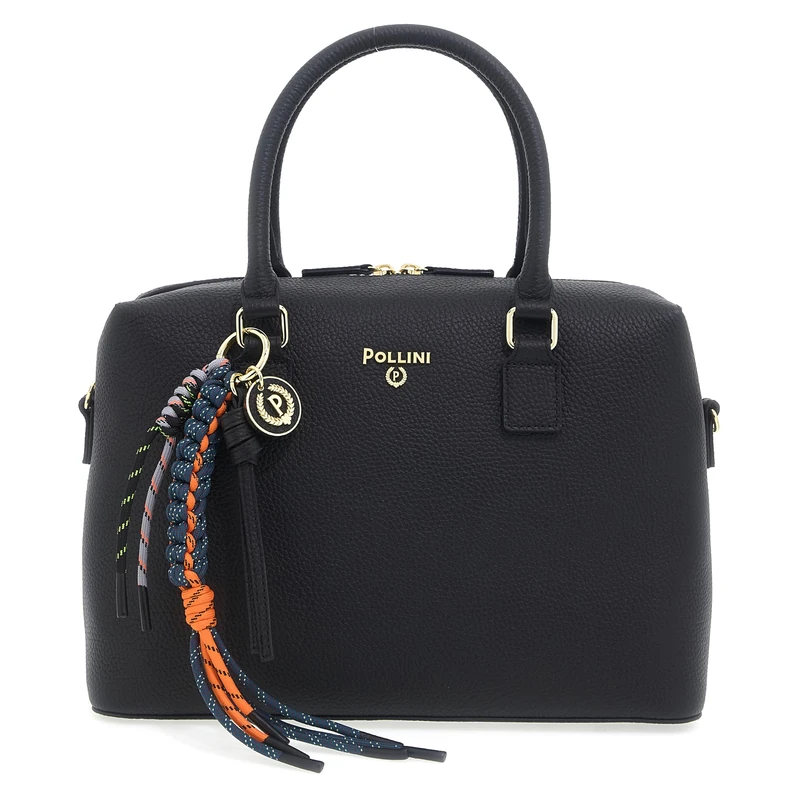 Pollini HANDBAG WITH SOFT GRAINED LEATHER STRAP