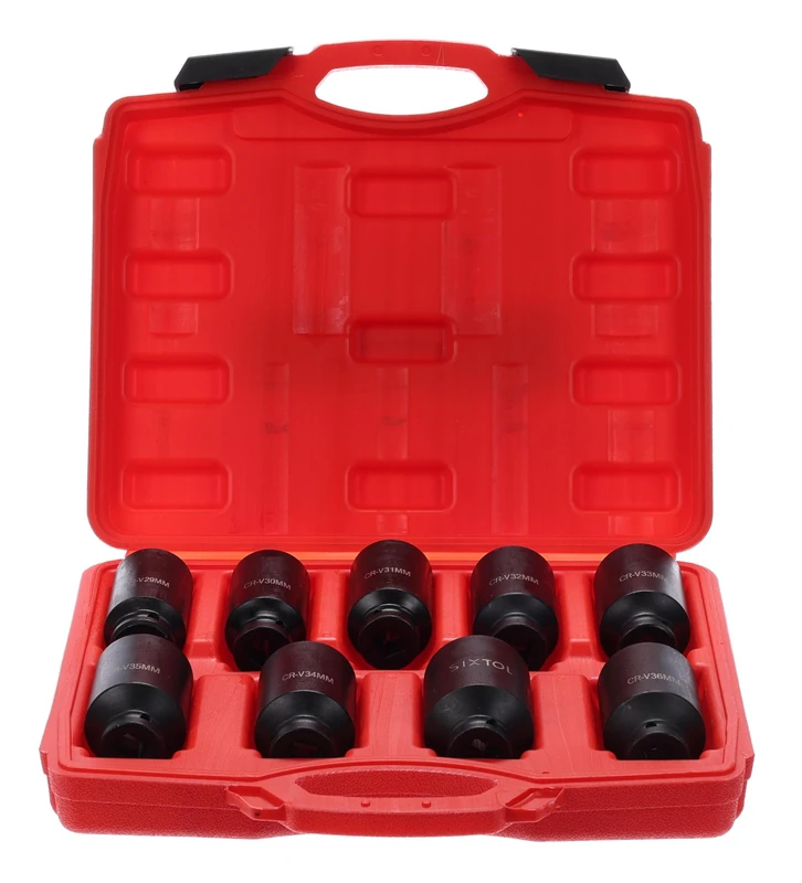 SIXTOL Mechanic Wrench Set 1 | Socket Spanner Set 1/2 Inch 9 Pieces - Image 1