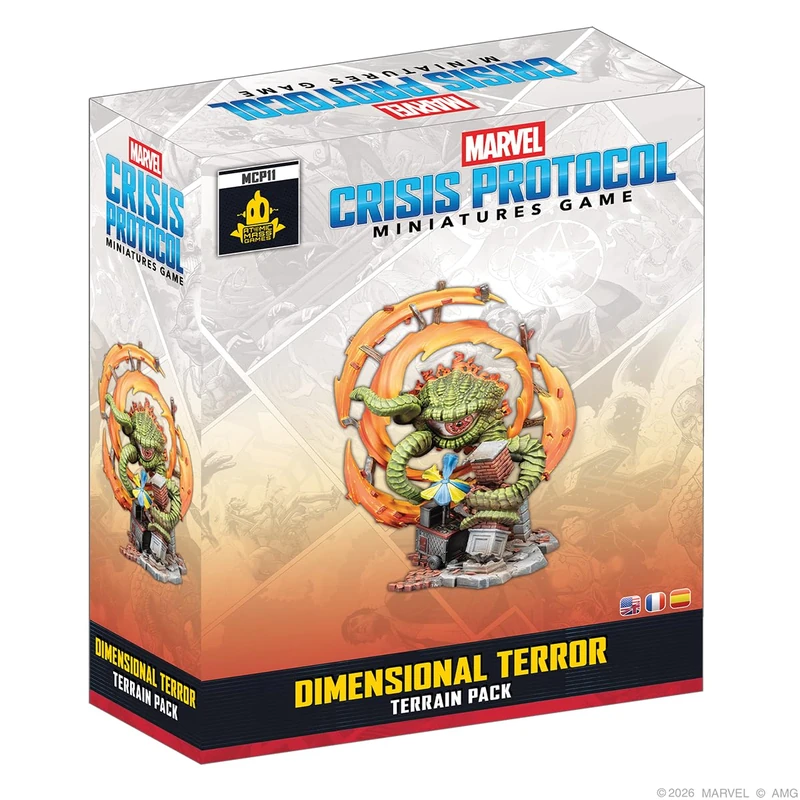 Asmodee | Marvel: Crisis Protocol - Dimensional Terror Terrain Pack | Miniatures Game | Ages 14+ | 2 Players | 90 Minutes Playing Time
