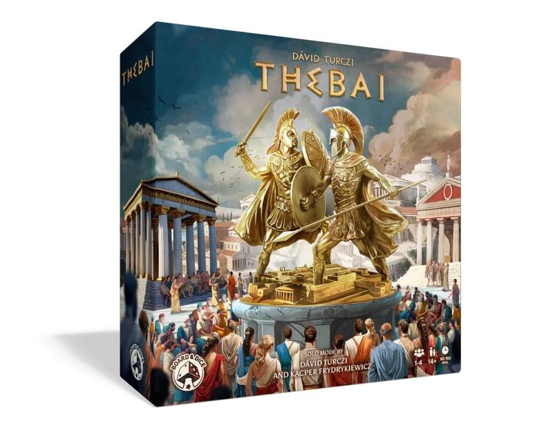 Board And Dice | Thebai | Board Game | Ages 14+ | 1-4 Players | 90-150 Minutes Playing Time