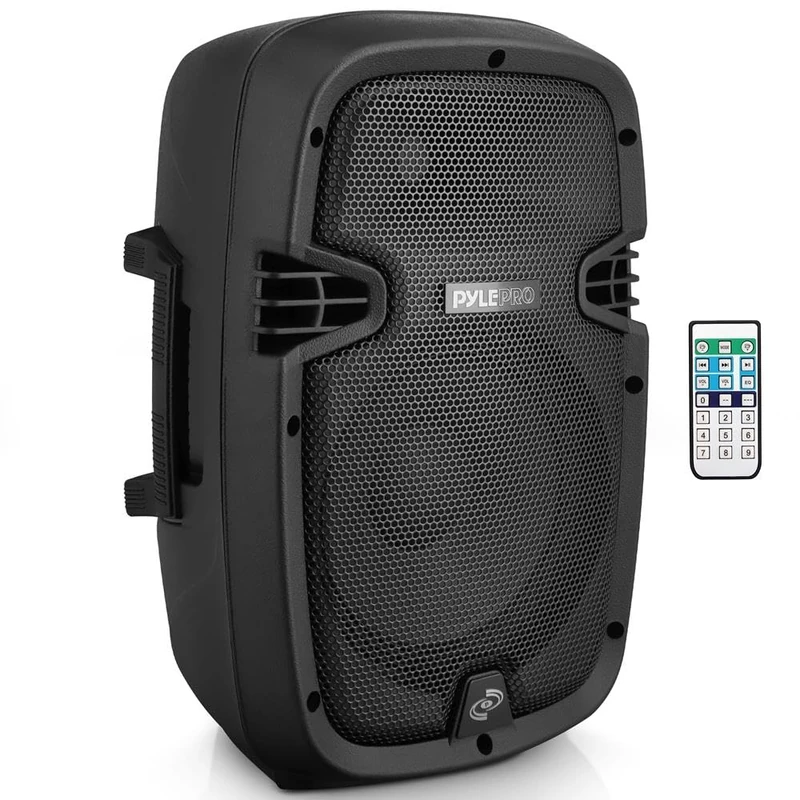 Pyle Large Bluetooth Music Box, 600 W Party Speaker, Party Box, PA System with Remote Control, Mobile Soundbox, DJ Speaker with USB, MP3, SD, RCA Input, Portable Speech