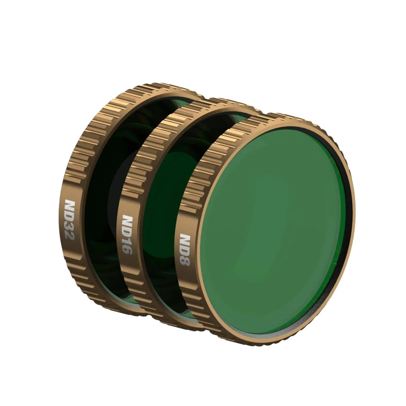 PolarPro – Filter Set for DJI Osmo Action 6 – Shutter Collection – ND8, ND16, and ND32 – Lens Filters for Action Cameras
