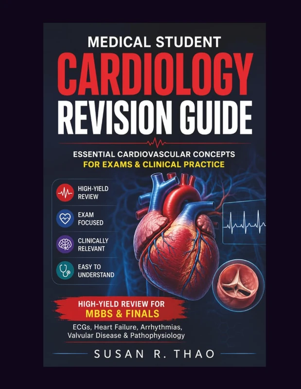 Medical Student Cardiology Revision Guide: Essential Cardiovascular Concepts for Exams & Clinical Practice: High-Yield Review for MBBS & Finals ECGs, ... Valvular Disease & Pathophysiology