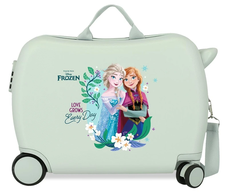 Joumma Disney Frozen Ice Dreams Children's Suitcase Mint 50 x 38 x 20 cm Rigid ABS Combination Lock Side 34L 2.1 kg 2 Wheels Double Carry-on Luggage