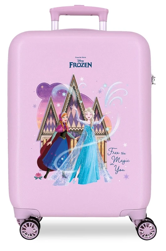 Disney Frozen Ice Dreams Cabin Luggage, One Size, Berry, Talla única, Cabin Suitcases