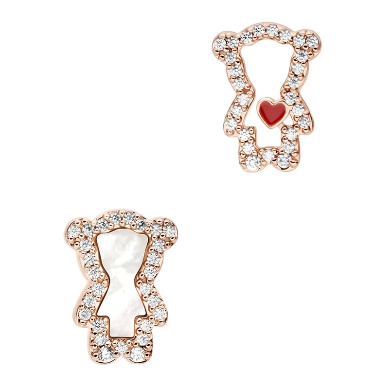 Emporio Armani Women's Rose Gold Tone Earring, EGS3352221