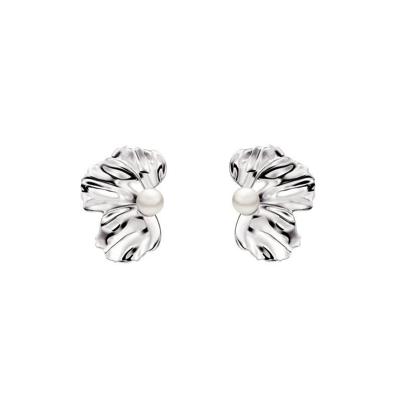 Emporio Armani Women's Silver-Tone Earring, EGS3346040