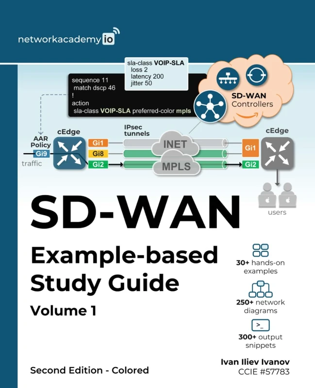 SD-WAN: Example-based Study Guide: Volume 1 - Image 1