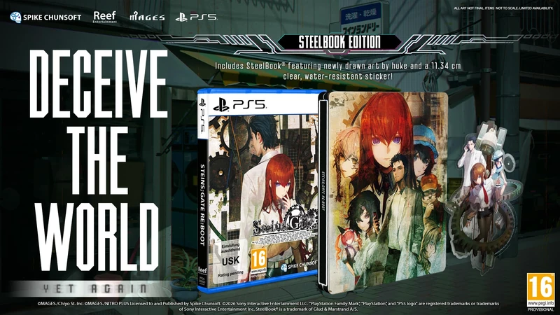 STEINS;GATE RE:BOOT - Steelbook Edition (PS5)