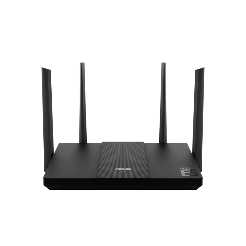 ASUS RT-AX50 Mini Wi-Fi Router 6 AX3000 - Dual Band, Expandable Router, OFDMA, MU-MIMO, 1024 QAM, AiMesh, QOS, Smart Connect, Dual WAN Support - Image 1