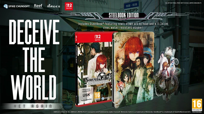 STEINS;GATE RE:BOOT - Steelbook Edition (Nintendo Switch 2)