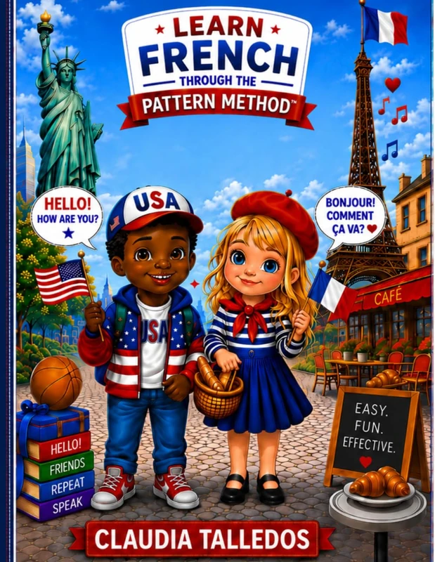 Learn French Through Patterns, Not Memorization, using The Pattern Method™: French for English Speakers. See It. Recognize It. Speak It. (The Pattern Method™ and The Transition System™)