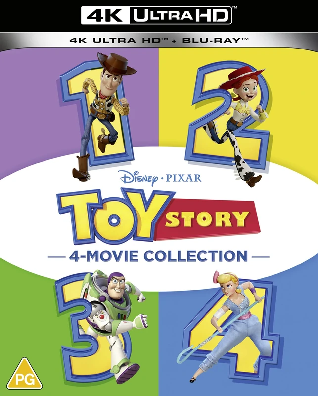 Toy Story 4-Movie Collection 4K Ultra HD/Blu-ray [Region Free]