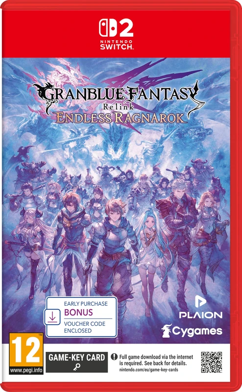 Granblue Fantasy: Relink-Endless Ragnarok Day One Edition (Game Key Card) - Nintendo Switch 2