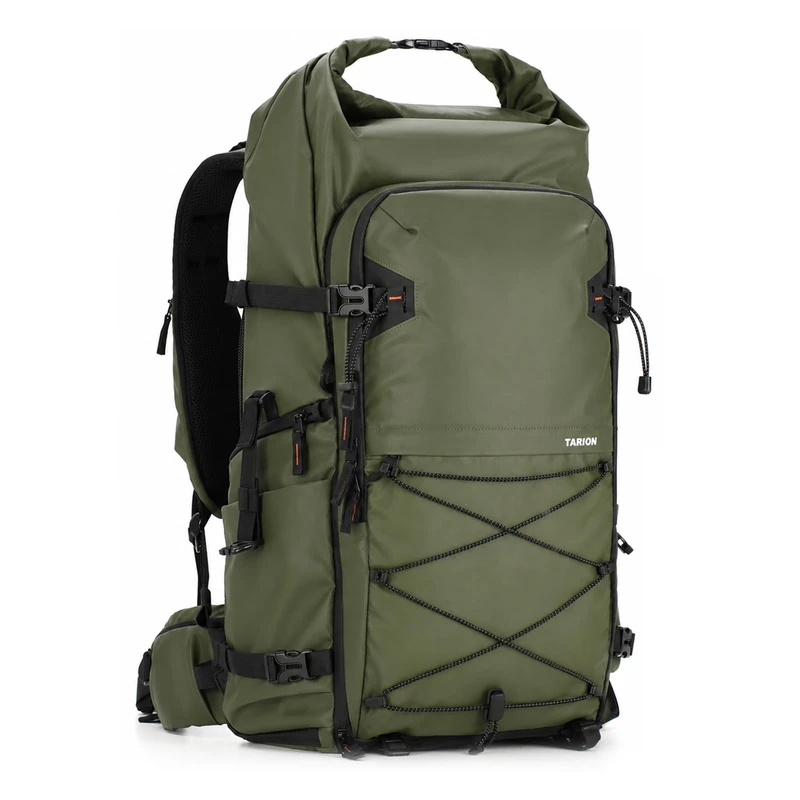 TARION Large Waterproof Expandable Camera Backpack Bag with Side Access