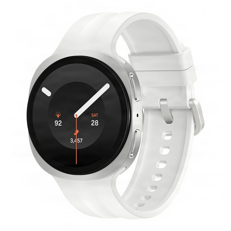 Samsung Galaxy Watch9 AI Smartwatch, 40mm, Cushion Design, LTE, Cream
