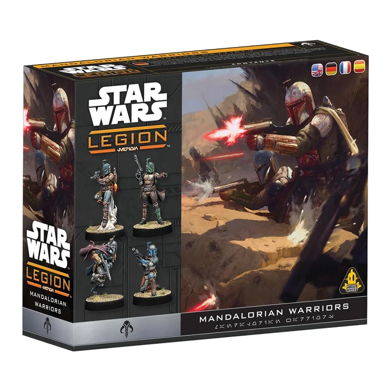 Asmodee, Star Wars: Legion - Mandalorian Warriors (Mandalorian Warriors), DE Version, Tabletop Expansion for 2 Players Aged 14+ with 120-180 Minutes Playtime, Multilingual