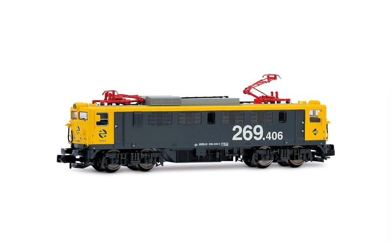 ARNOLD HN2676S RENFE, electric locomotive 269-400, yellow-grey "Largo Recorrido", ep. V, DCC Sound Railway Electric locomotives - Image 1