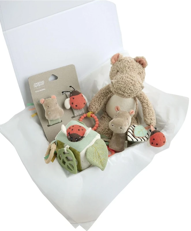 Mamas & Papas Babyplay Henry Hippo - Medium Gift Box - Image 1