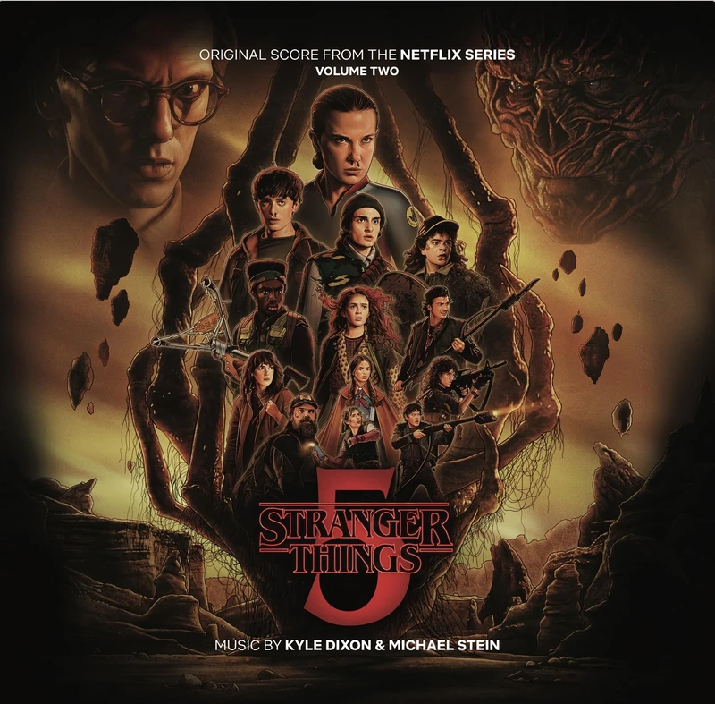 Stranger Things 5 (Original Score - Volume Two) (Metallic Silver Vinyl) [VINYL]