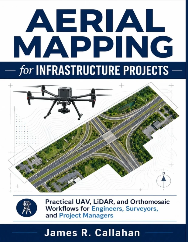 Aerial Mapping for Infrastructure Projects: Practical UAV, LiDAR, and Orthomosaic Workflows for Engineers, Surveyors, and Project Managers