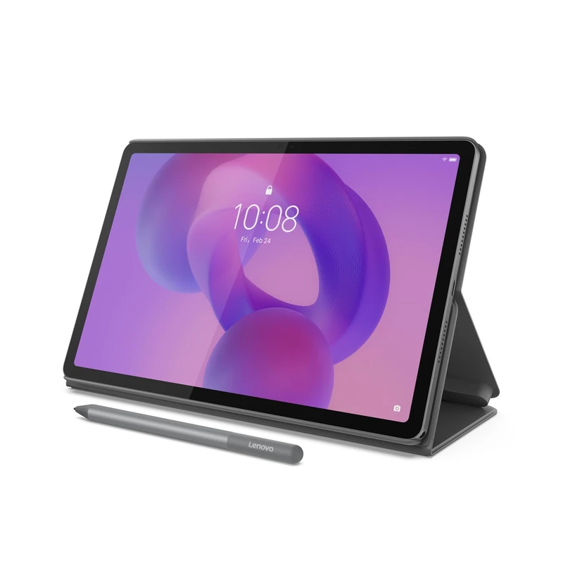 Lenovo Idea Tab | Display 11" 2.5K (2560x1600) | 90Hz | Processor MediaTek Dimensity 6300 | RAM 8GB | Storage 256GB | WiFi 5 | Android 15 | Tab Pen + Folio Case included | Luna Grey - Image 1