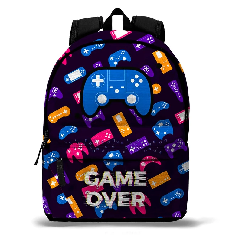 PRO-DG Game Over-HS FAN Backpack 3.0, Black 31 x 41 cm, Capacity 22 L