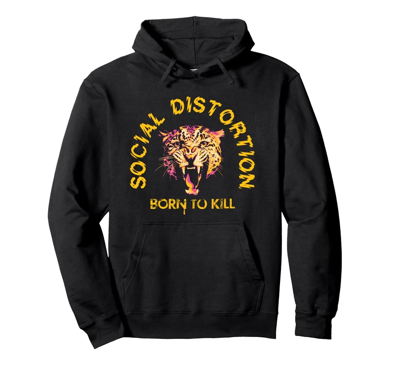 Official Social Distortion Born To Kill Pullover Hoodie