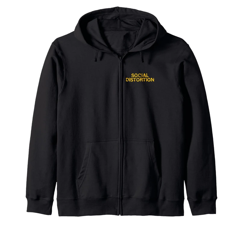 Official Social Distortion Born To Kill Leopard Zip Hoodie