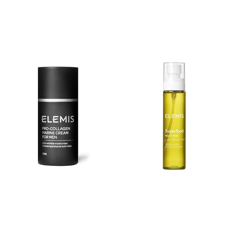 ELEMIS Pro-Collagen Male Marine Cream & Superfood Multi Mist - Image 1