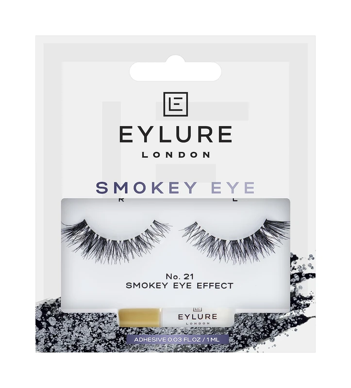 Eylure Smokey Eye No. 021 False Lashes (packaging may vary) (Pack of 6)