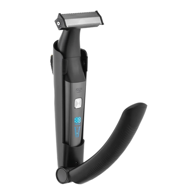 Adler Europe AD 2963 Long Folding Handle USB Wide Double Sided 68mm Blade Body Trimmer
