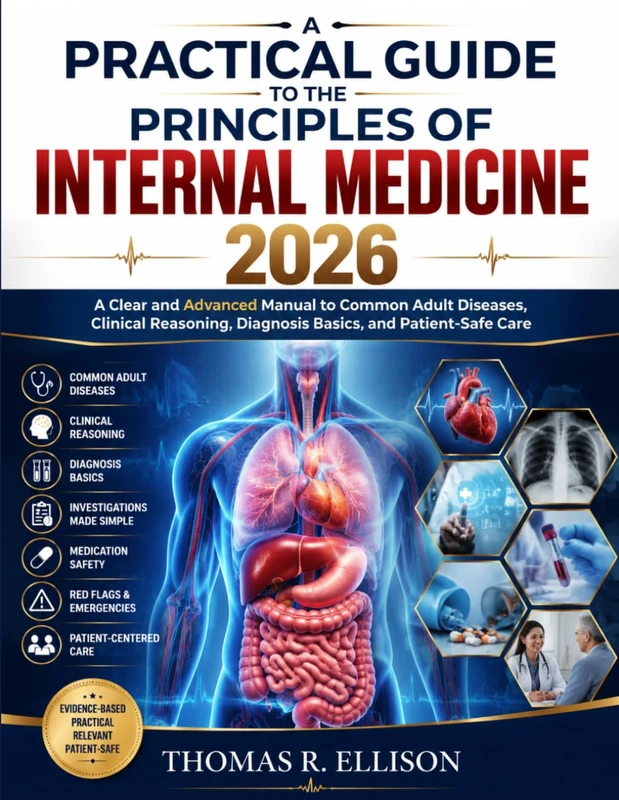 A PRACTICAL GUIDE TO THE PRINCIPLES OF INTERNAL MEDICINE 2026: A Clear and Advanced Manual to Common Adult Diseases, Clinical Reasoning, Diagnosis Basics, and Patient-Safe Care