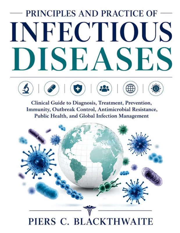 PRINCIPLES AND PRACTICE OF INFECTIOUS DISEASES: Clinical Guide to Diagnosis, Treatment, Prevention, Immunity, Outbreak Control, Antimicrobial Resistance, Public Health, & Global Infection Management - Image 1